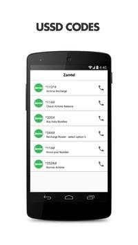Camera Airtime Recharge & Ussd Codes (Zambia) screenshot 7