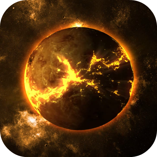 Dark Planet Video Wallpaper 3D icon