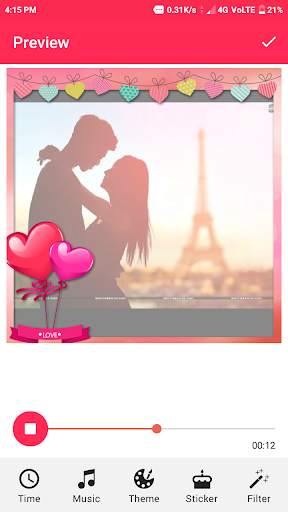 Love Photo Video Maker 2018 - Love Slideshow Maker screenshot 4