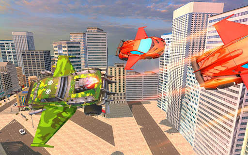 Us Army Futuristic Flying Car War screenshot 6