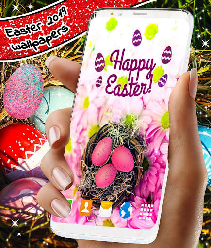 Easter Live Wallpaper 🐰 Egg and Rabbit 4K Themes скриншот 6