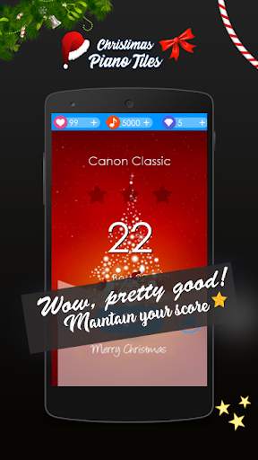 Christmas piano magic tiles screenshot 3