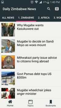 Daily Zimbabwe News screenshot 2