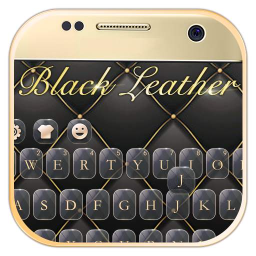 Black Leather Noble Keyboard 10001006