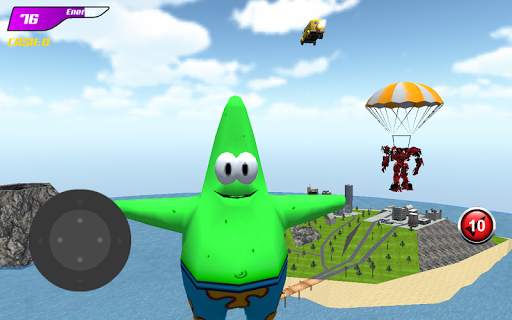Monster Star VS Robot Fly Car स्क्रीनशॉट 5