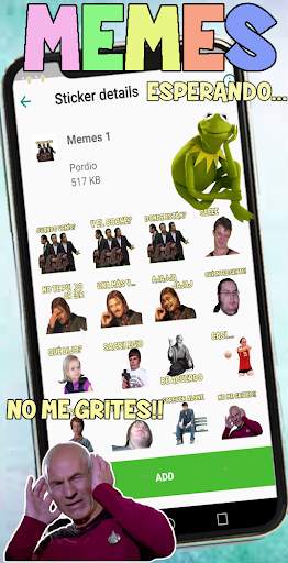 Memes frases stickers para WhatsApp screenshot 3