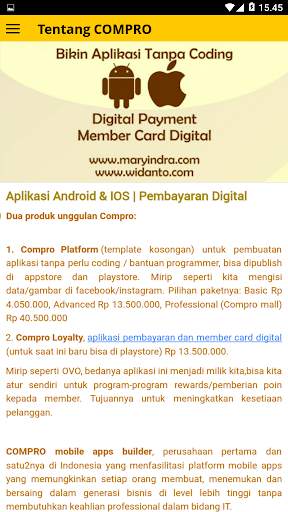Cara Buat Aplikasi Android & IOS screenshot 3