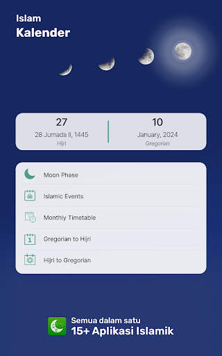 Kalendar Islam & Waktu Solat screenshot 12