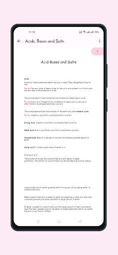 Class 10 Notes Offline скриншот 4