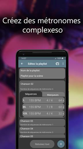 Camtronome - métronome, caméra screenshot 3