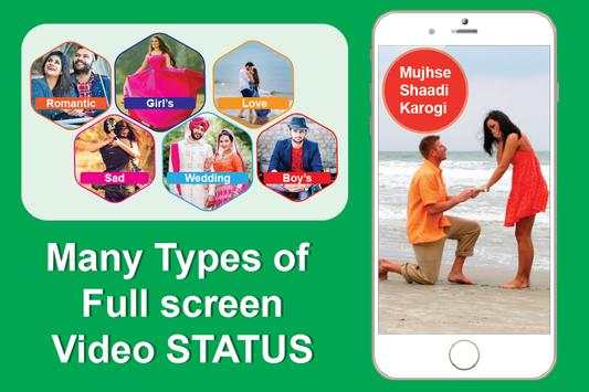 Full Screen Video Status screenshot 5