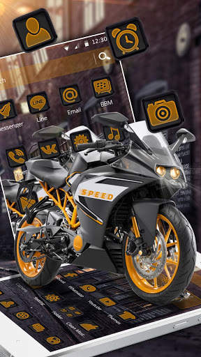 Cool Speed Motobike Theme screenshot 2