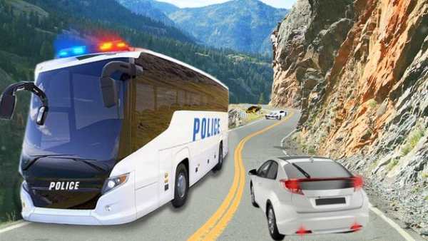Police Bus rush 2016 screenshot 1