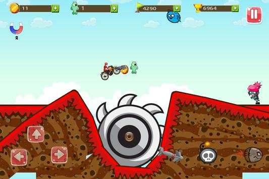 Racing Moto VS Zombie screenshot 2