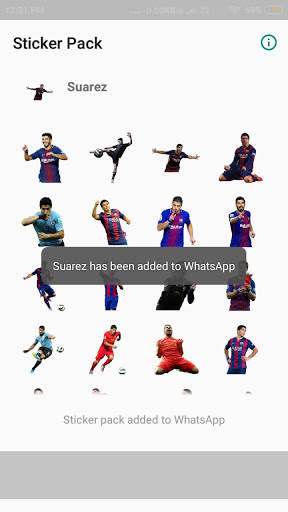 Suarez Stickers For WhatsApp screenshot 4