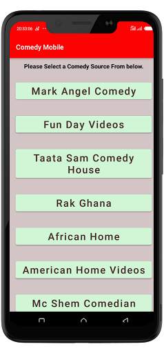 Comedy Mobile screenshot 2