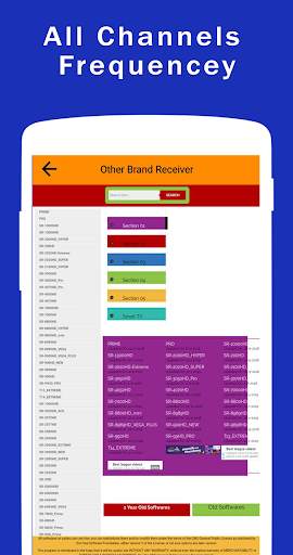 All Satellite Dish Receiver Software Downloader screenshot 7