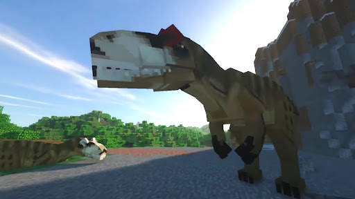 Dinosaurs in Minecraft PE screenshot 1