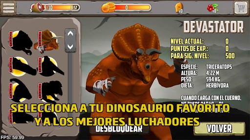 Peleas de dinosaurios - Juego de lucha gratis 2021 screenshot 5