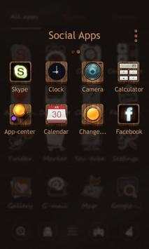 Wood Go Launcher Theme screenshot 3