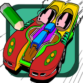 Hot Wheels Coloring Game icon