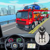 Car Transporter Truck 3D logo