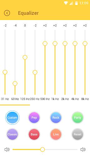 Lark Player Theme - Yellow screenshot 3