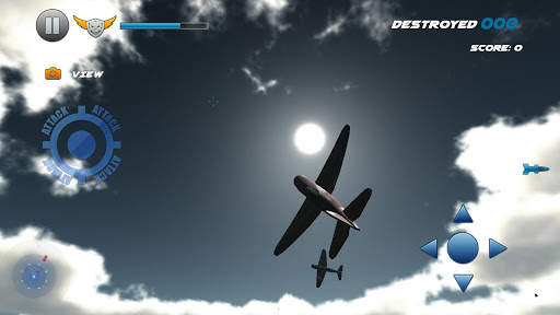 Plane Fighter Fly Simulator screenshot 1