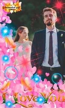 Love Romantic Photo Frames GIF screenshot 4