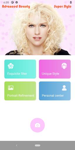 Beauty Self Makeup Camera screenshot 1