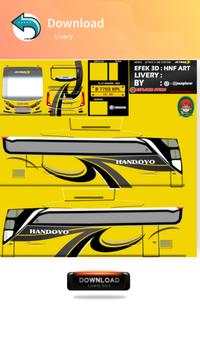 Livery Bus Handoyo HD screenshot 3