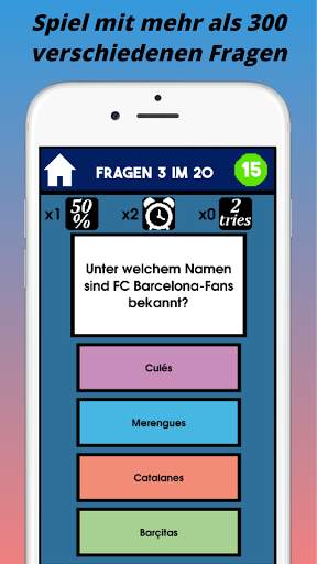 Barcelona Fußball - Quiz Game screenshot 1