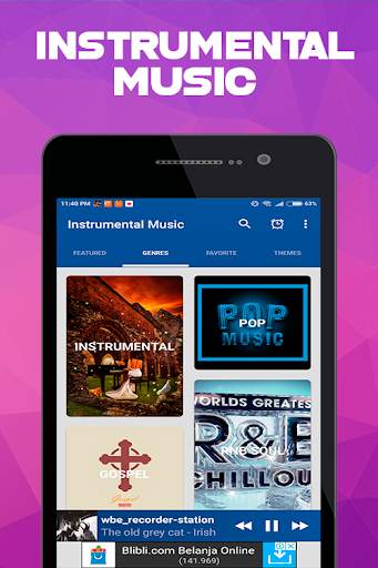 Instrumental Music App 4 تصوير الشاشة
