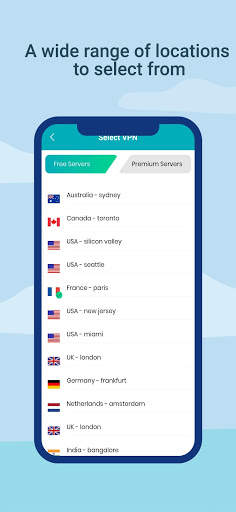 Hido VPN - Free VPN Proxy and Wi-Fi security screenshot 3