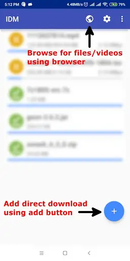 IDM - Download Manager Plus screenshot 1