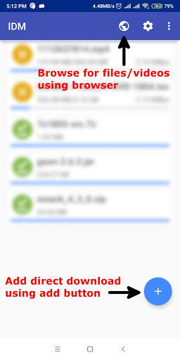 IDM - Download Manager Plus screenshot 1