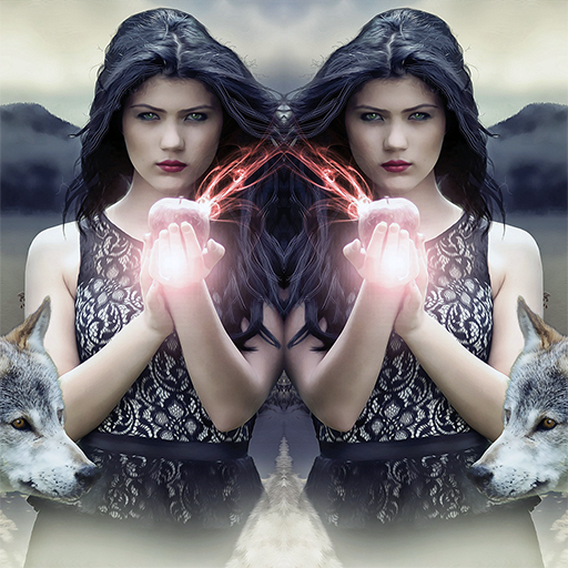 Mirror Photo Editor: Mirror Image Reflection Pro أيقونة