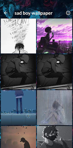 sad boy wallpaper screenshot 4