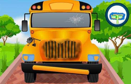 My School Bus - Cleaning Game screenshot 1