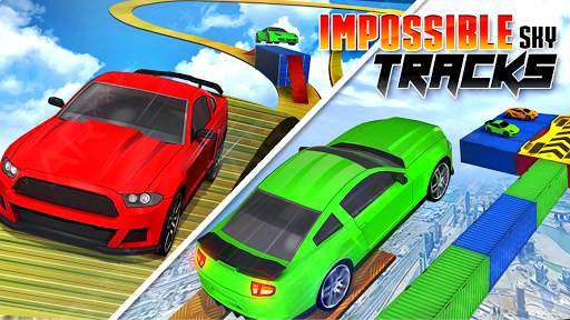 Ramp Car Stunt Racing : Impossible Track Racing screenshot 6