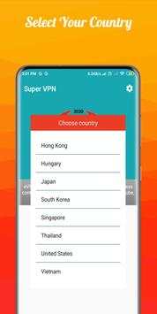 Super VPN screenshot 3
