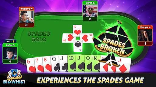 Bid Whist Spades Card Games screenshot 2