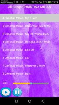 CHRISTINA MILIAN SONGS screenshot 3