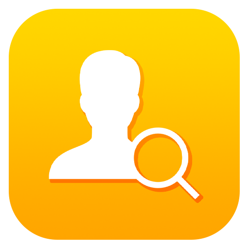 Caller ID search by name icon