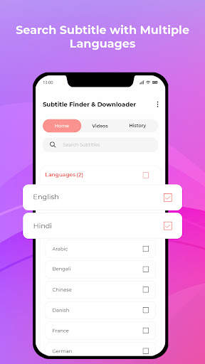 Subtitle Finder & Downloader screenshot 1