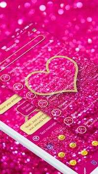 Glitter SMS themes - Message for Girls screenshot 1