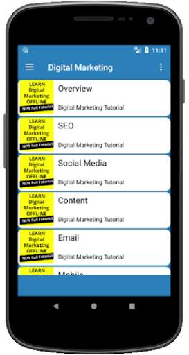 Learn Digital Marketing Offline screenshot 1