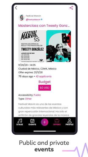 BizBat: Music Network & Gigs for you screenshot 4
