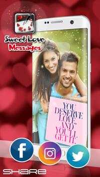 Sweet Love Messages Editor screenshot 3