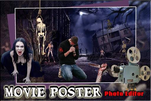 Movie Poster Photo frame : Cut Paste Editor screenshot 2